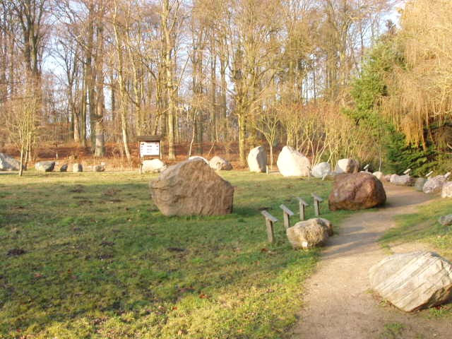 Usedomer Gesteinsgarten im Forstamt Neu Pudagla