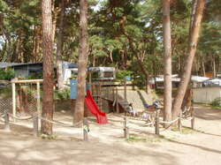 Spielplatz auf dem Campingplatz in Trassenheide